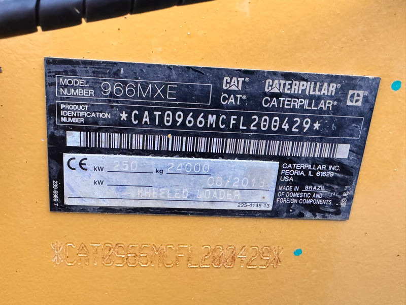 Wiellader Caterpillar 966 M NVT