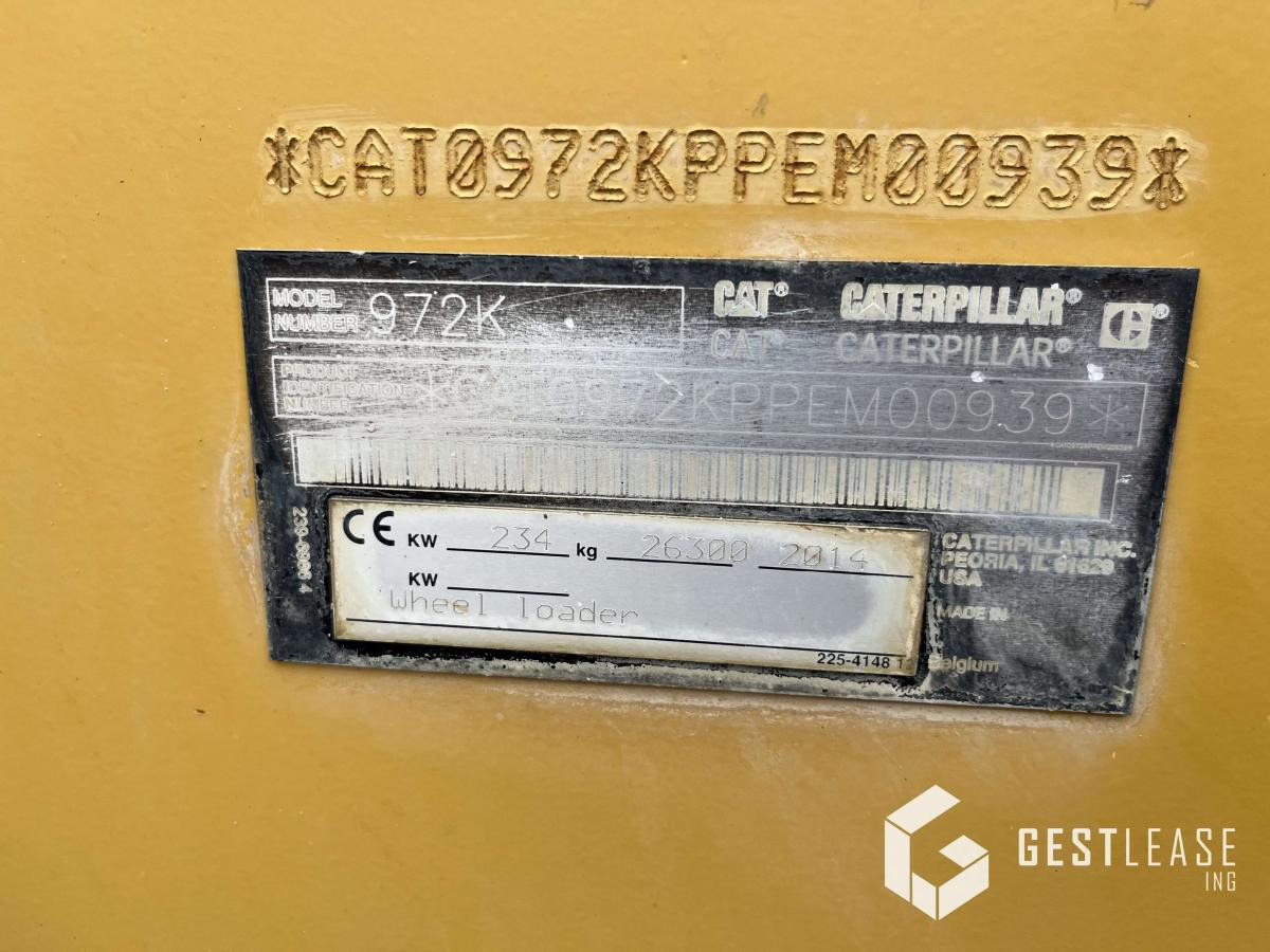 Wiellader Caterpillar 972K