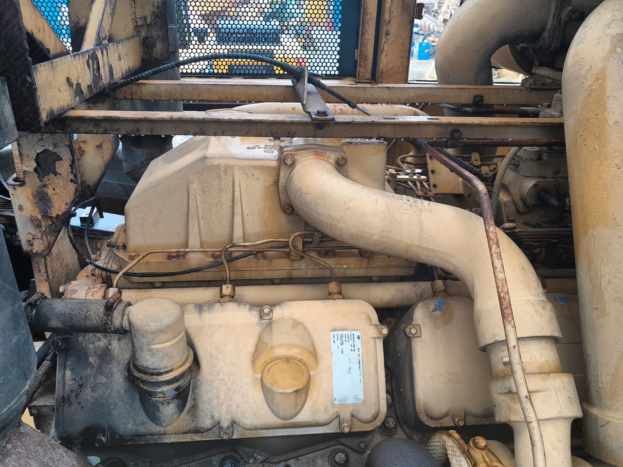 Wiellader Caterpillar 992C Pala Gommata completa di cabina e benna.