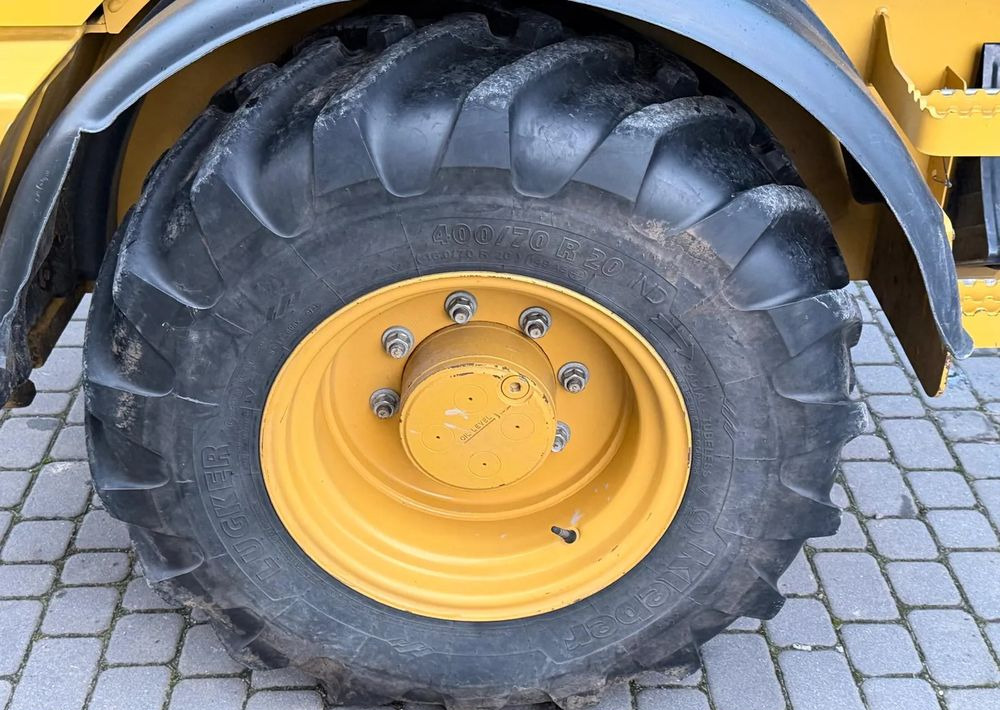 Wiellader Caterpillar CAT 908M / SPROWADZONA / ŁYŻKA SZCZĘKA + WIDŁY / / 2017R / W ORGINALE / Z NIEMIEC / 1 WŁAŚCICIEL/