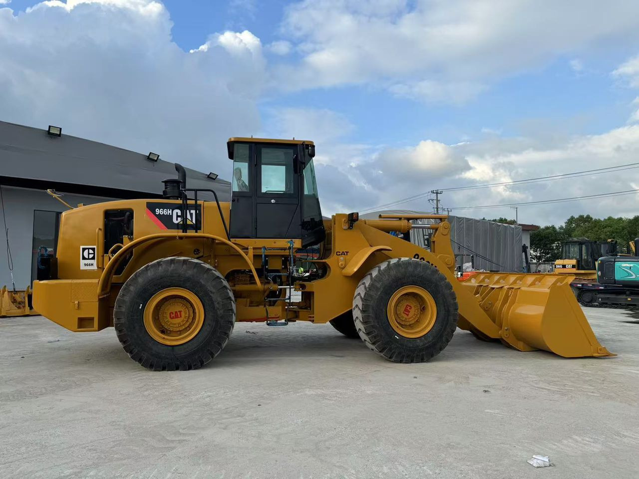 Wiellader Caterpillar Loader CAT Loader 966H 966F 980G 988G Used Loader in Good Work Performance