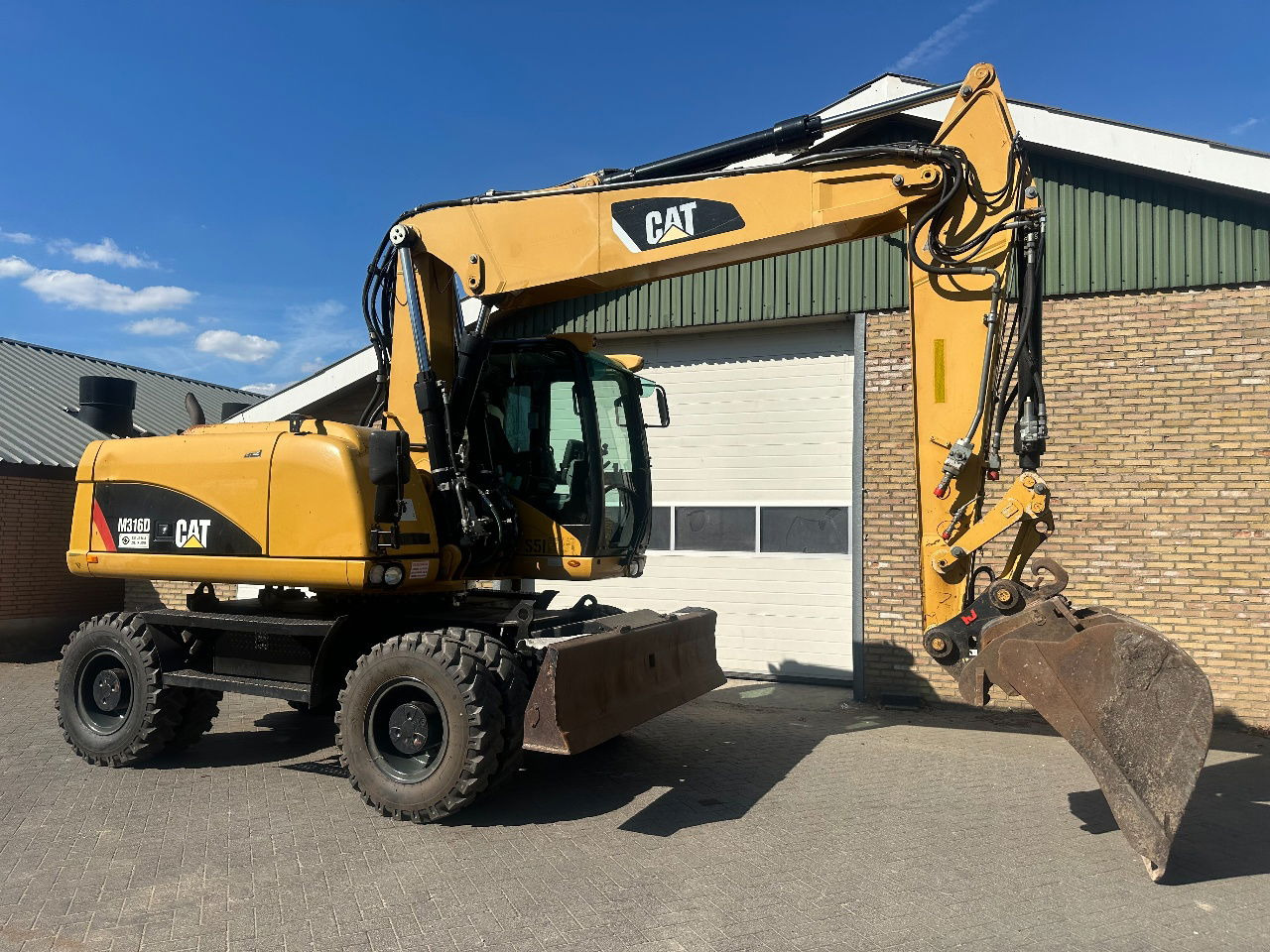 Wiellader Caterpillar M316D