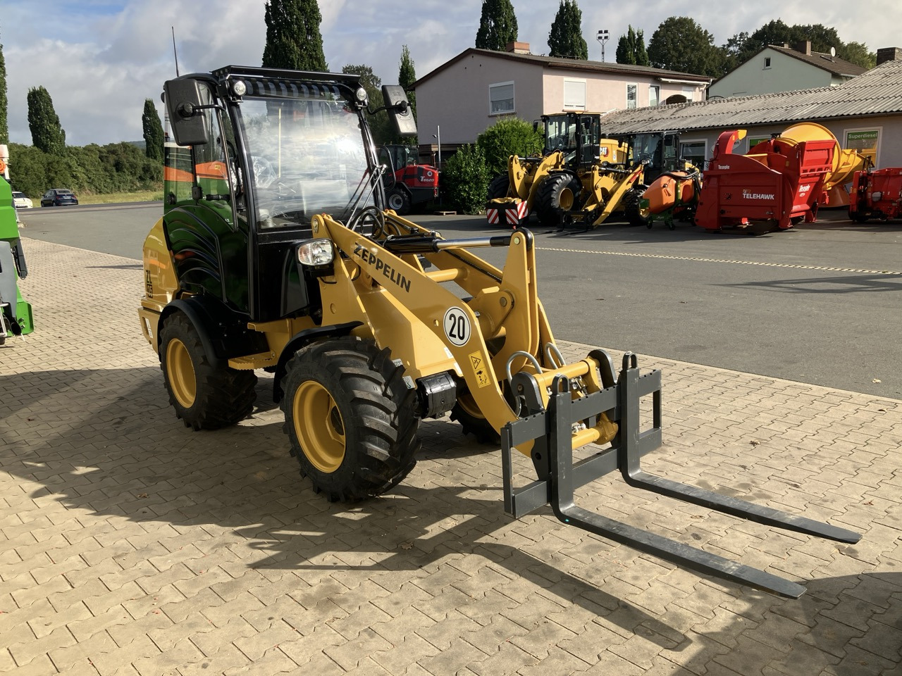 Wiellader Caterpillar Zeppelin ZL35