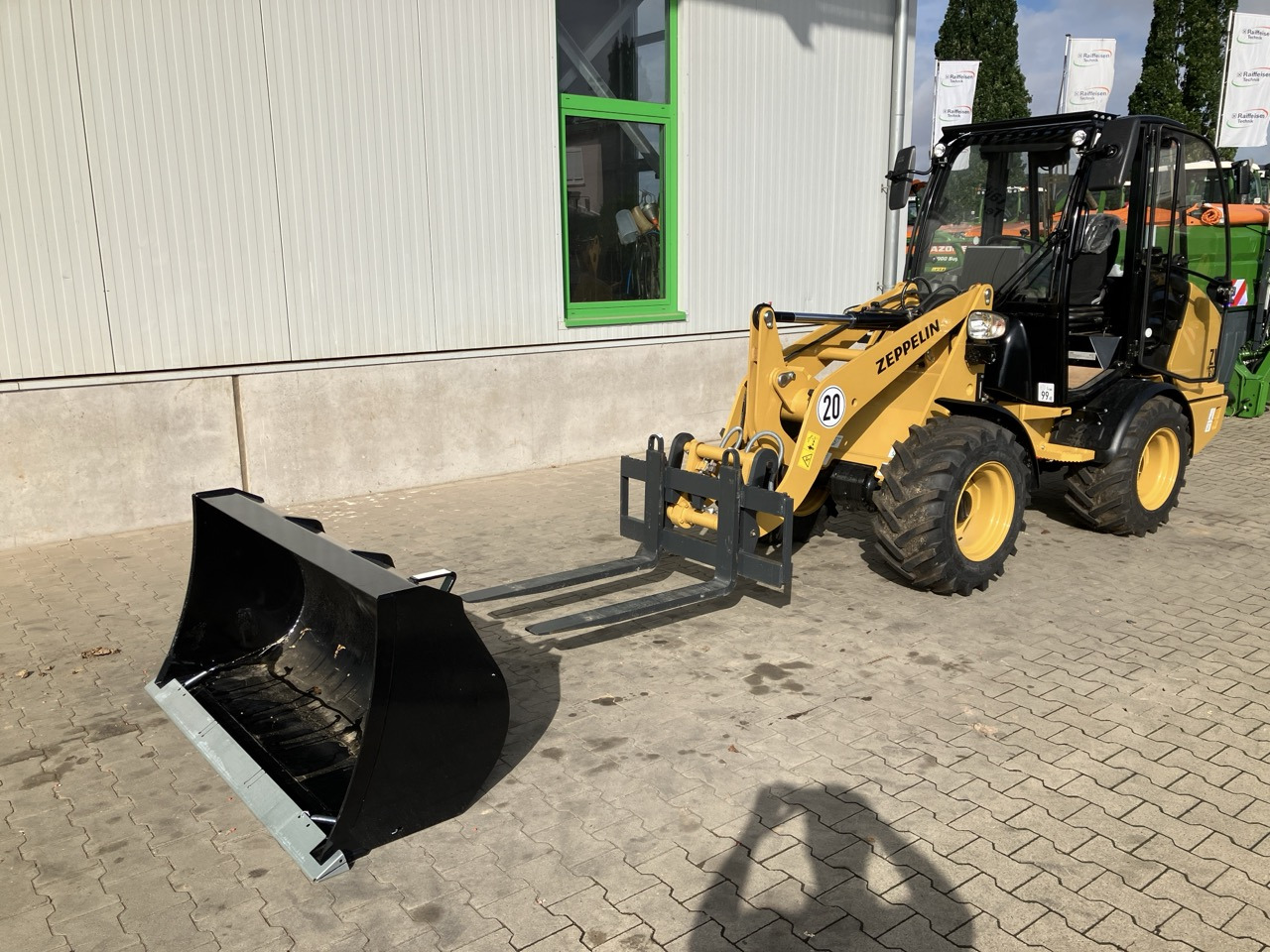 Wiellader Caterpillar Zeppelin ZL35