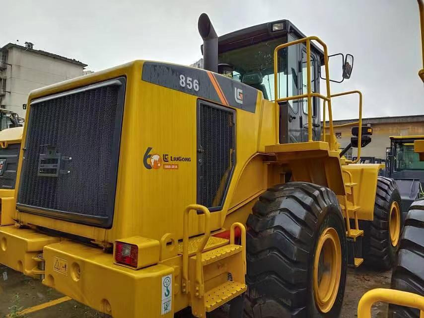 Wiellader Cheap used loader CLG 856H good condition 5-6 ton loader for sale