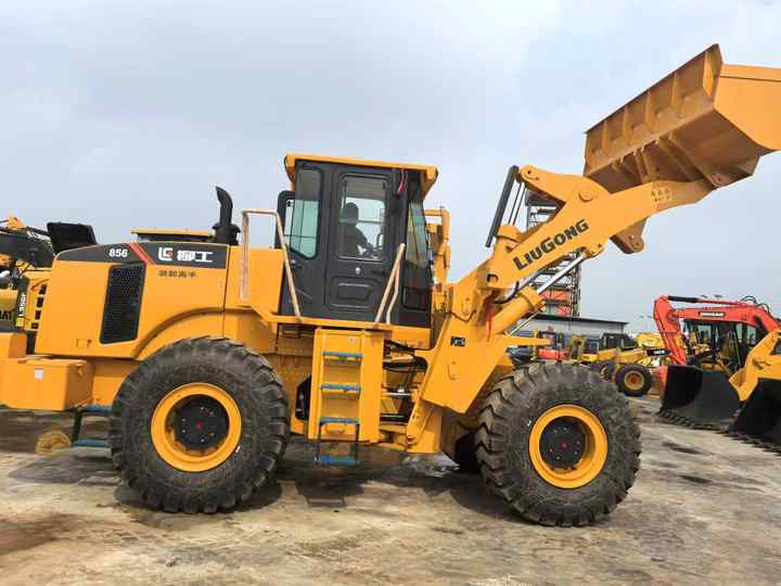 Wiellader China Famous Brand LiuGong Medium-sized Used Wheel Loader LiuGong 856N Loader for Earthmoving, Mining, Construction for Sale