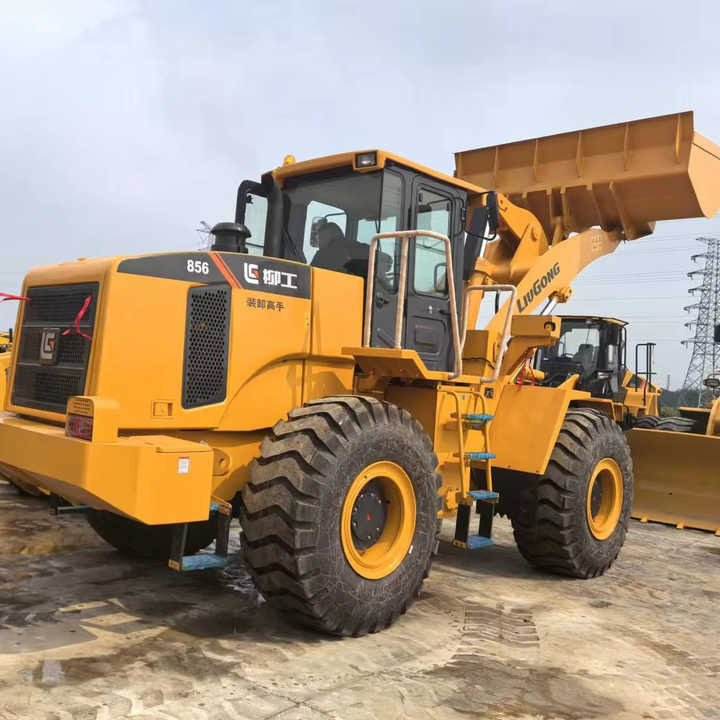Wiellader China Famous Brand LiuGong Medium-sized Used Wheel Loader LiuGong 856N Loader for Earthmoving, Mining, Construction for Sale
