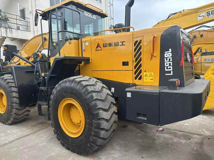 Wiellader China Famous Brand SDLG Used SDLG 958L Wheel Loader Running Working Condition Low Price for Sale
