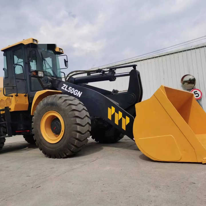 Wiellader China Jiangsu Famous Brand Used  Wheel Good Condition Loader ZL50GN Used Loader for Sale