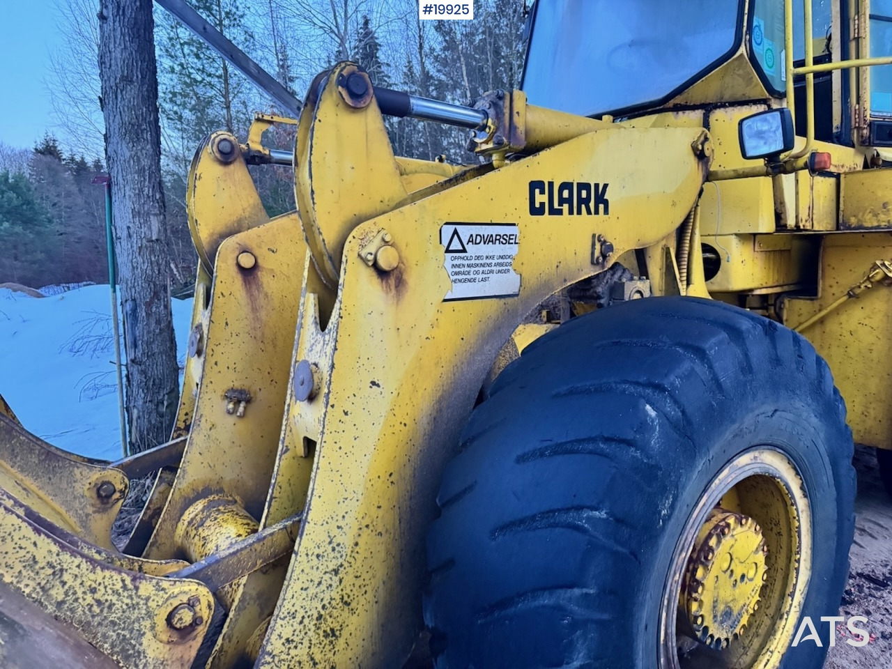 Wiellader Clark 75B