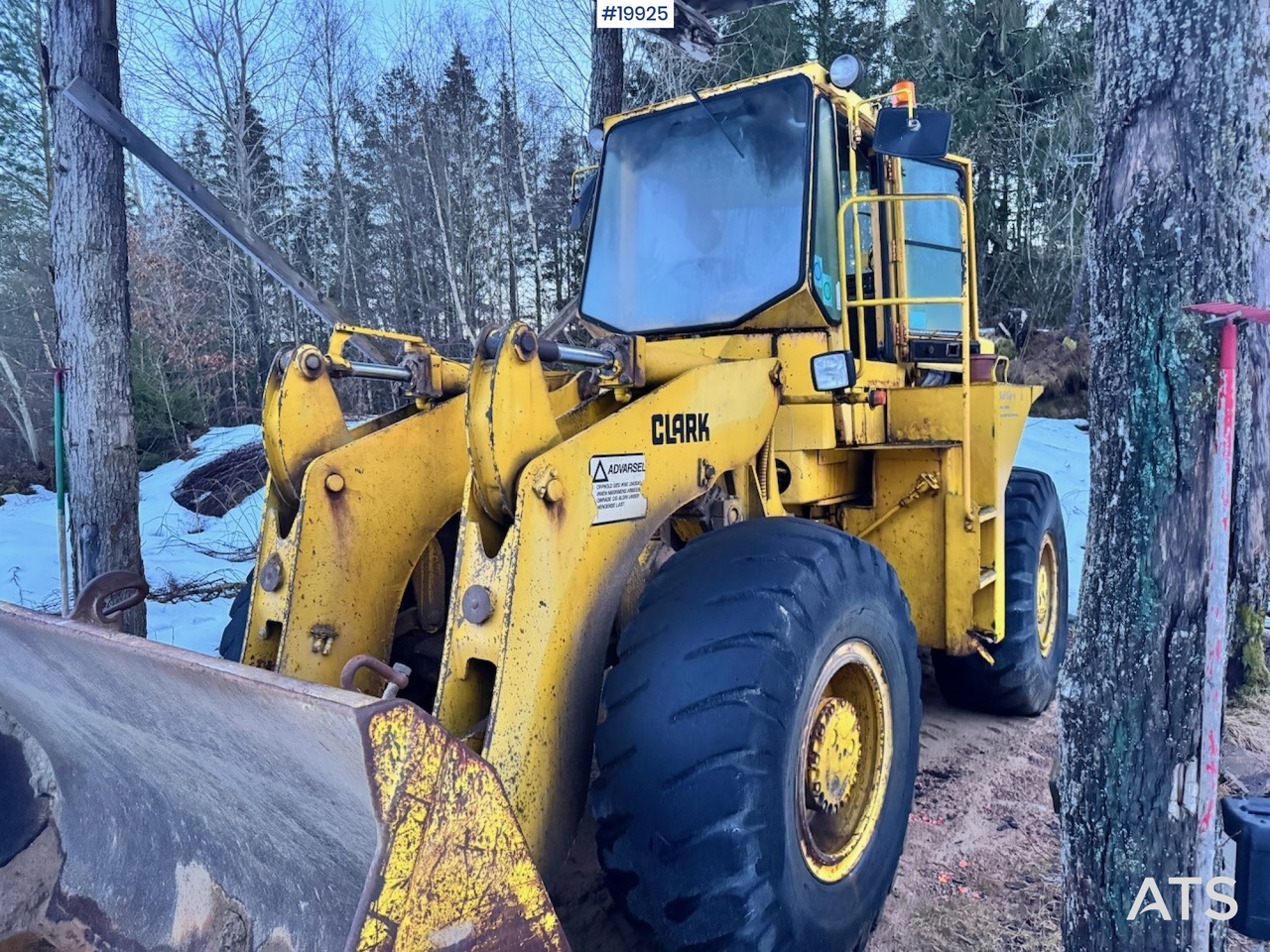 Wiellader Clark 75B