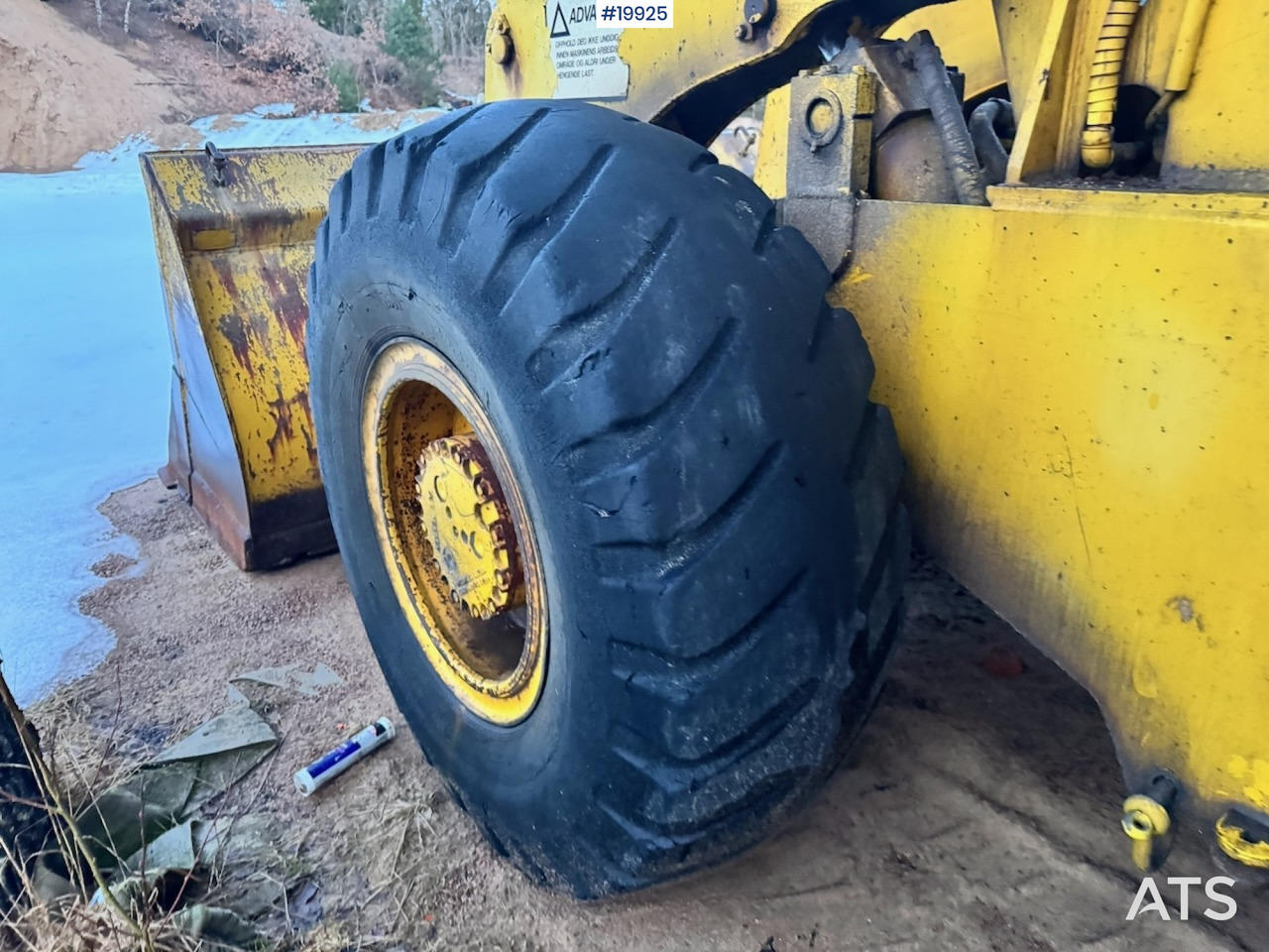 Wiellader Clark 75B