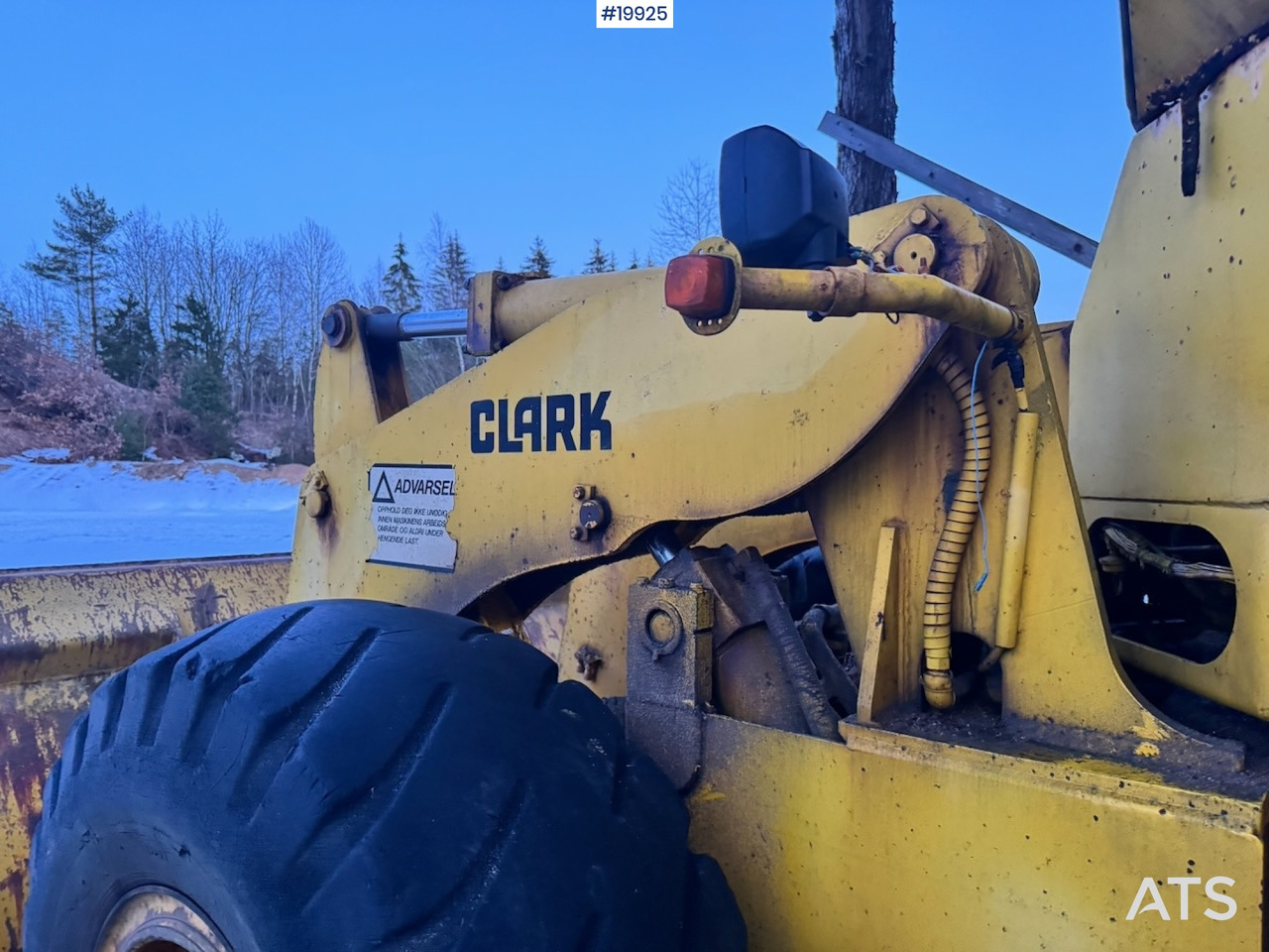 Wiellader Clark 75B