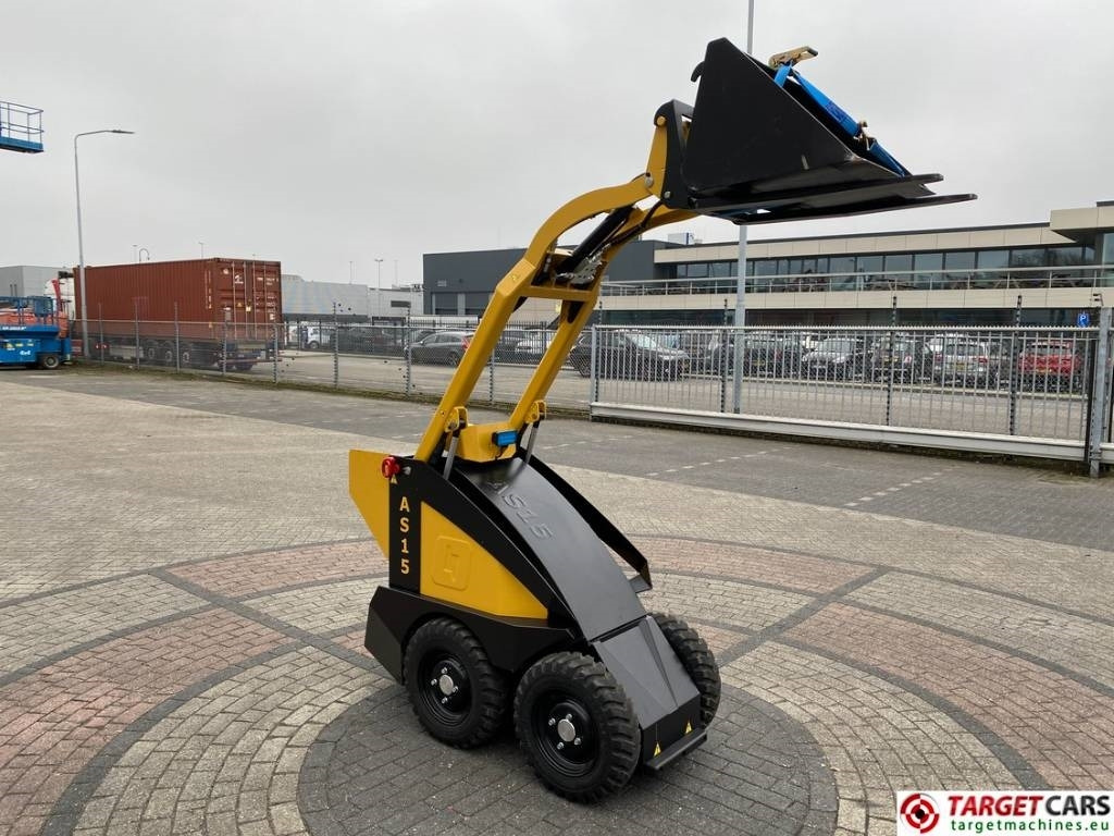 Wiellader Conmeq AS15 Mini Skid Steer Loader 4x4 Electric