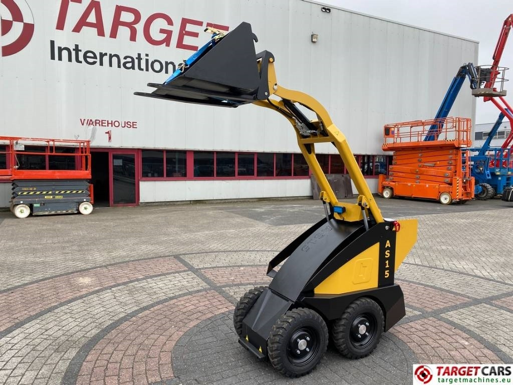 Wiellader Conmeq AS15 Mini Skid Steer Loader 4x4 Electric