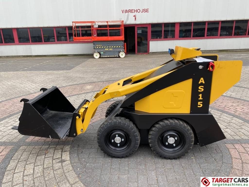 Wiellader Conmeq AS15 Mini Skid Steer Loader 4x4 Electric