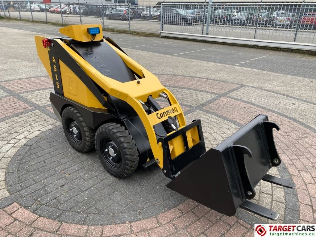 Wiellader Conmeq AS15 Mini Skid Steer Loader 4x4 Electric