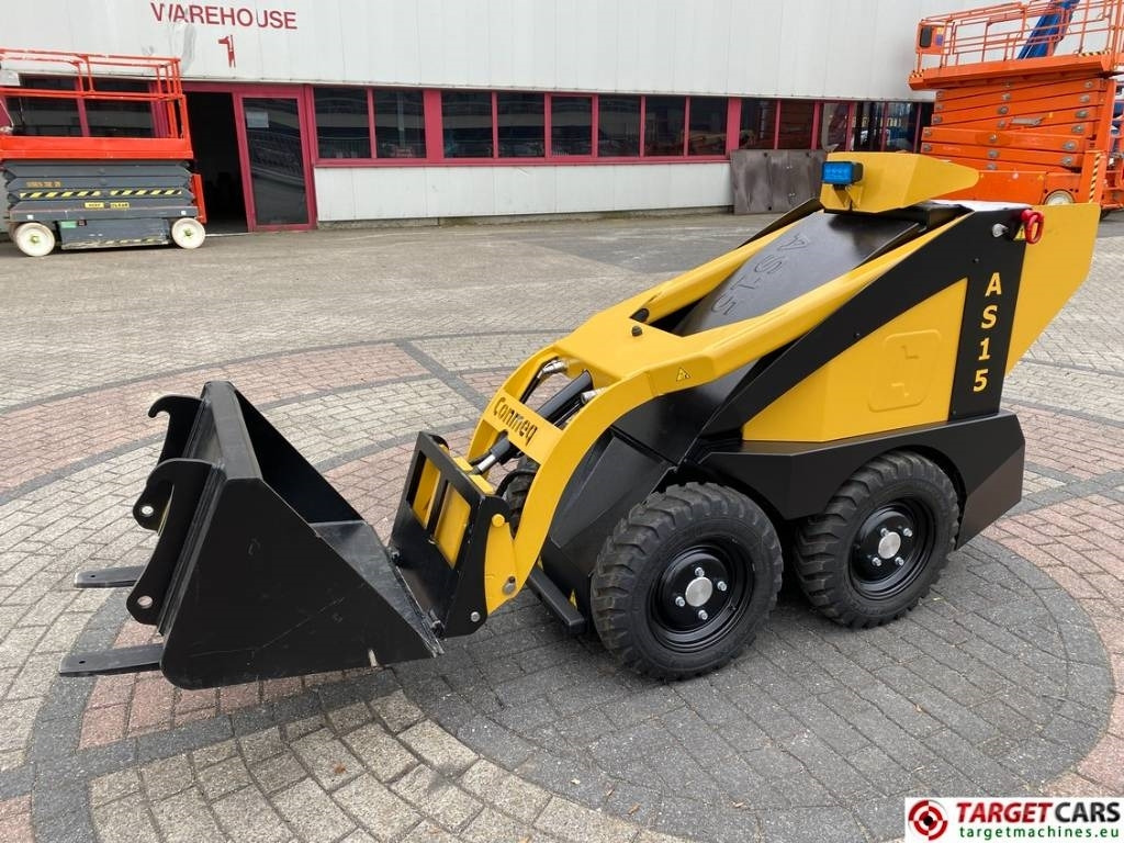 Wiellader Conmeq AS15 Mini Skid Steer Loader 4x4 Electric