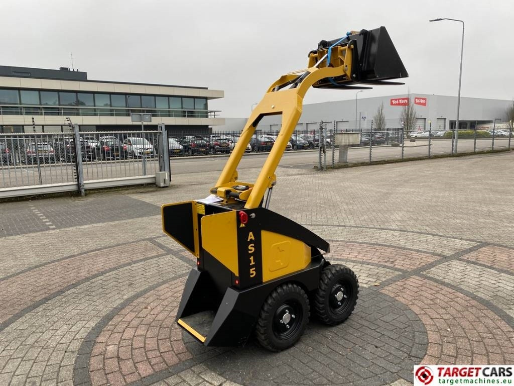 Wiellader Conmeq AS15 Mini Skid Steer Loader 4x4 Electric
