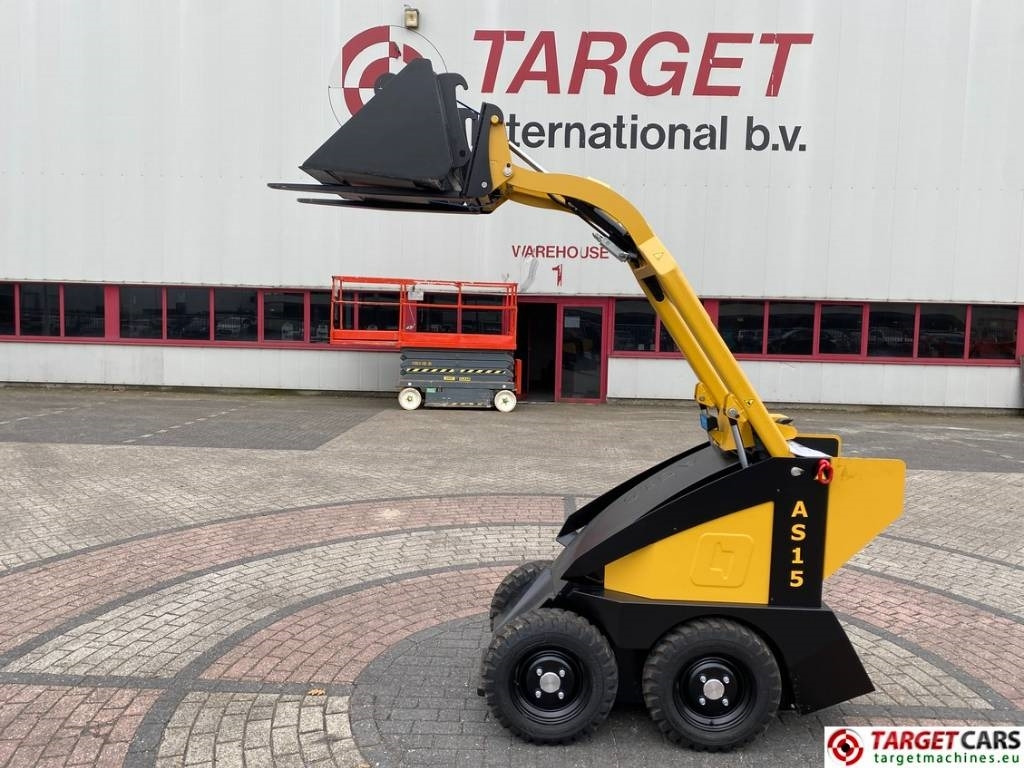 Wiellader Conmeq AS15 Mini Skid Steer Loader 4x4 Electric