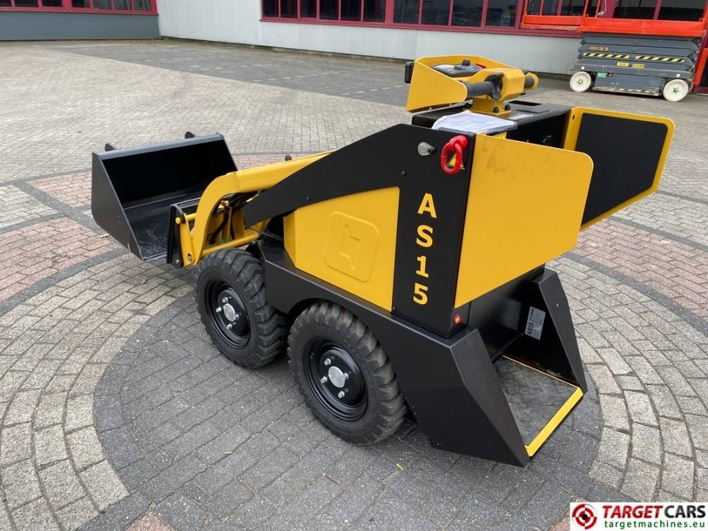 Wiellader Conmeq AS15 Mini Skid Steer Loader 4x4 Electric