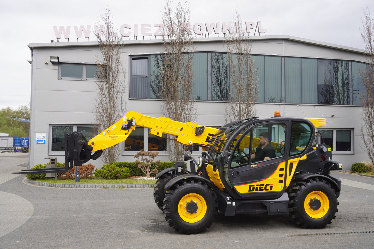 Wiellader DIECI Zeus 35.10 brand-new telescopic loader / 6 MTH !!! / 10 m reach / 3.5 t