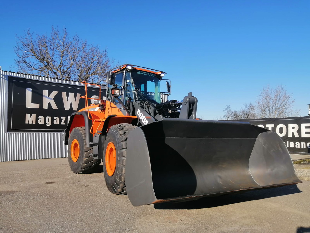Wiellader Doosan DL 420-5 Front End Loader, TOP!!!