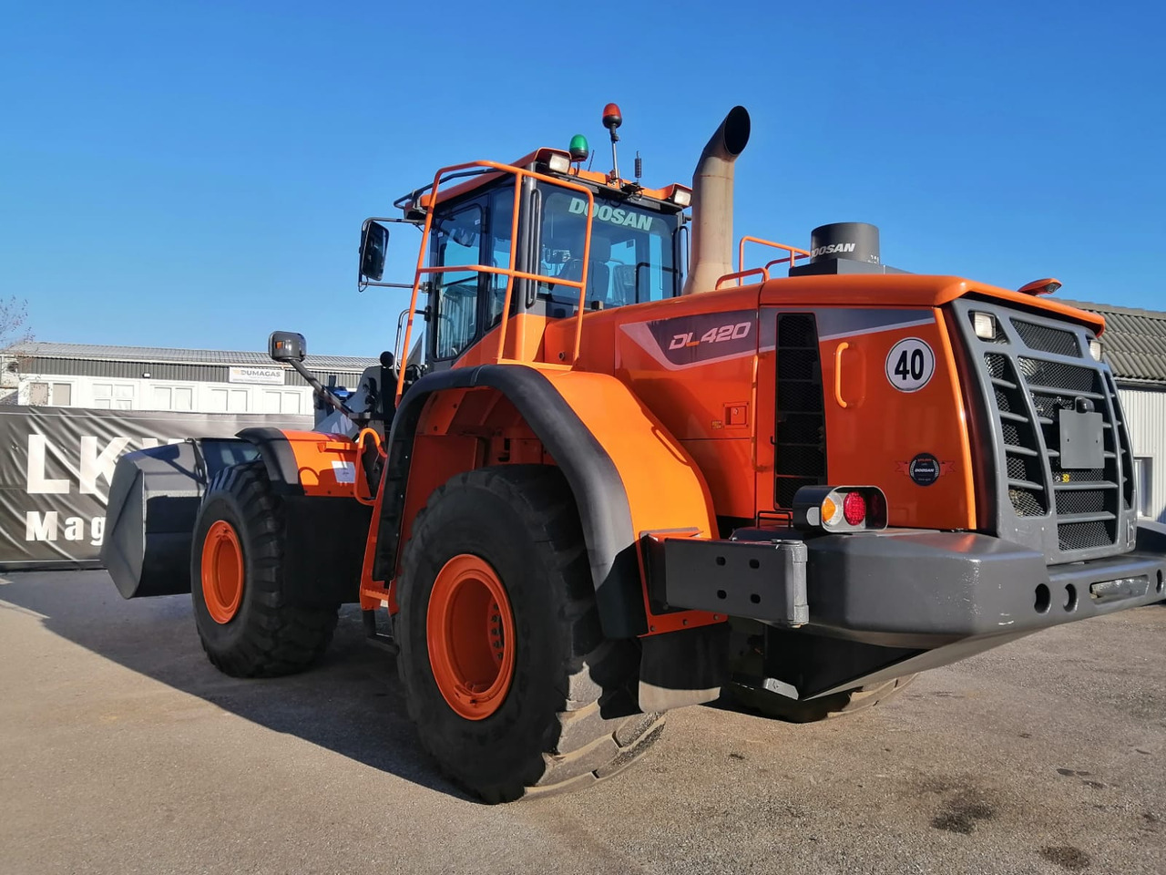 Wiellader Doosan DL 420-5 Front End Loader, TOP!!!