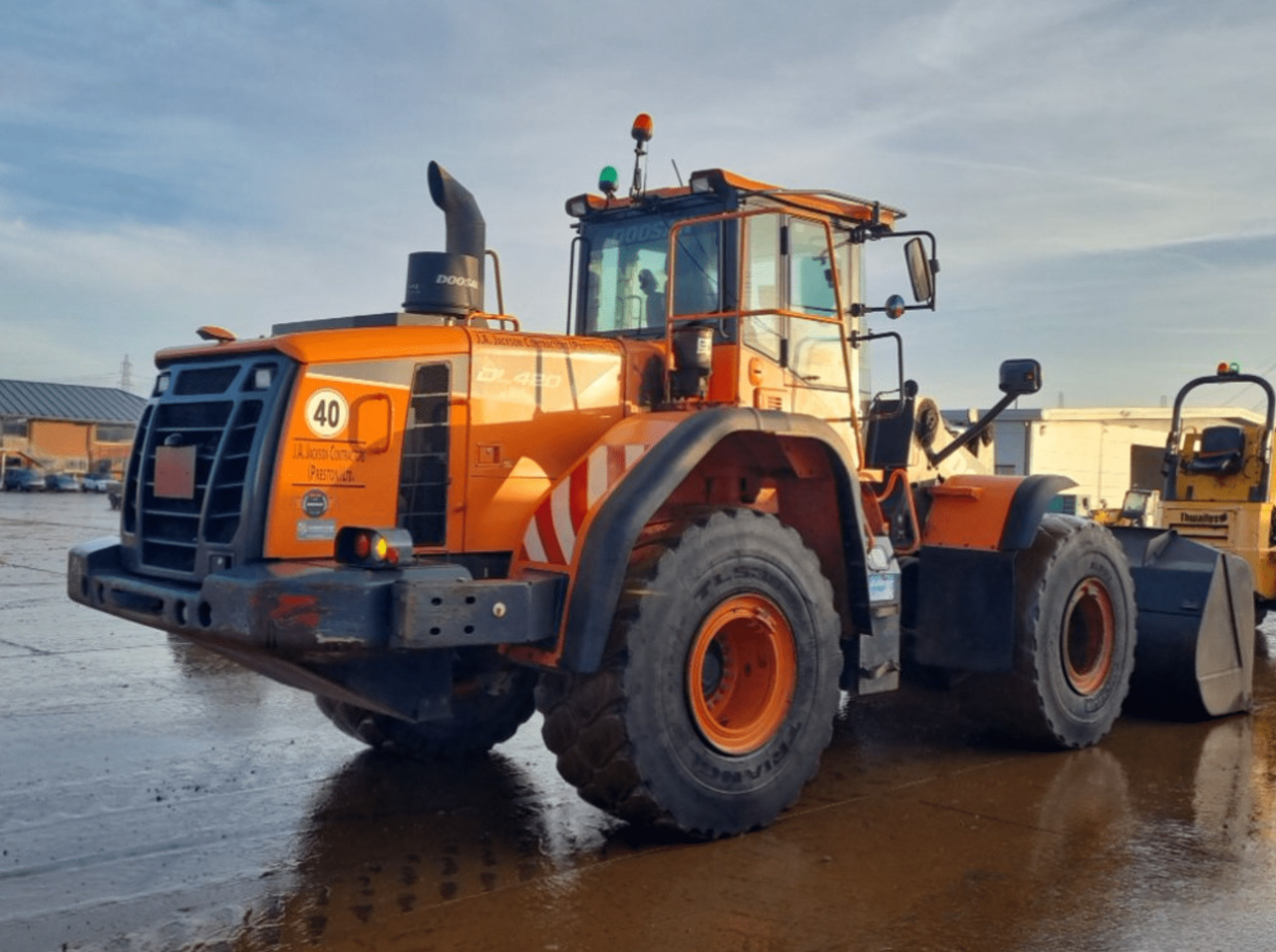 Wiellader Doosan DL 420-5 Front End Loader, TOP!!!