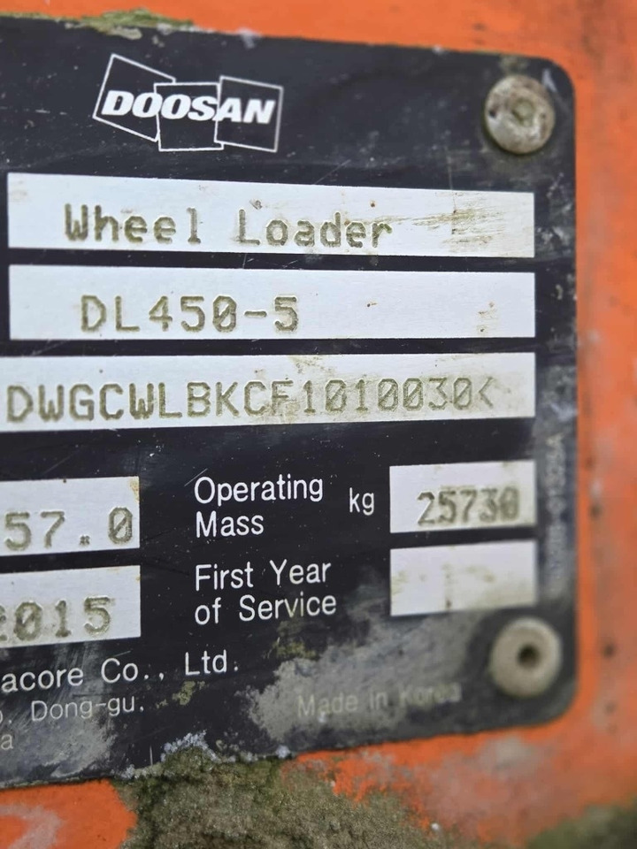 Wiellader Doosan DL 450-5