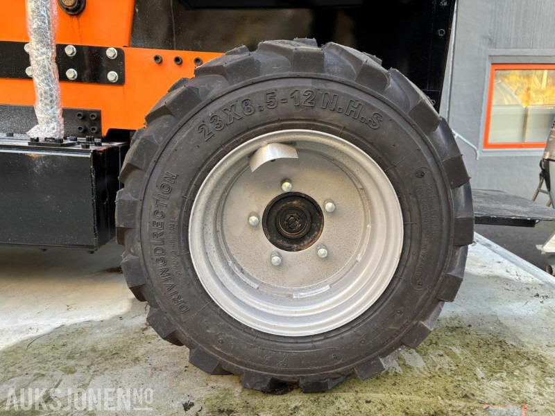 Wiellader ELEKTRISK HJULLASTER. 1T LØFTEKAPASITET. MANUEL OG RADIOSTYRT