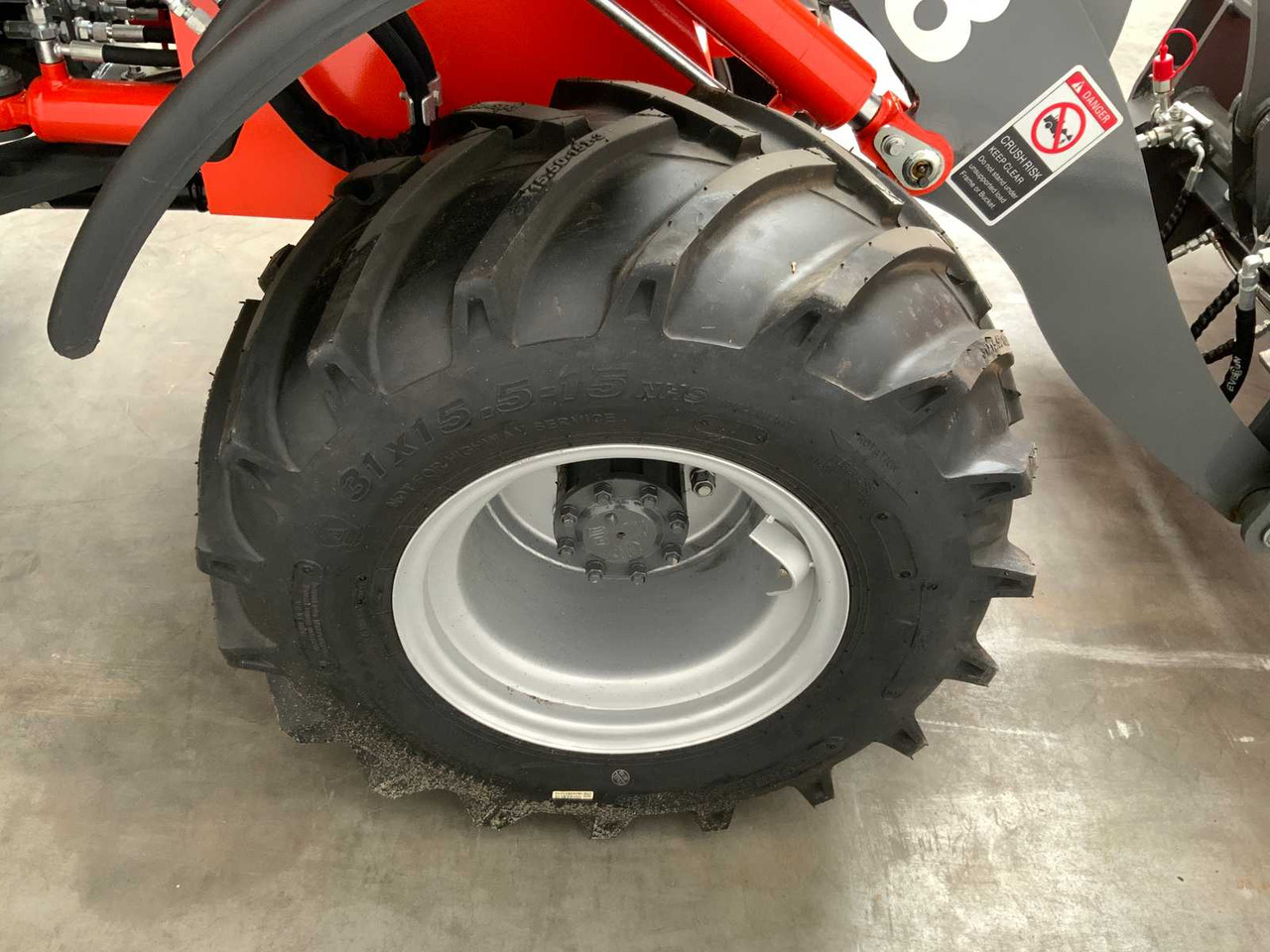 Wiellader EVERUN - 2025 - ER08 - WHEEL LOADER WITH QUICK COUPLER