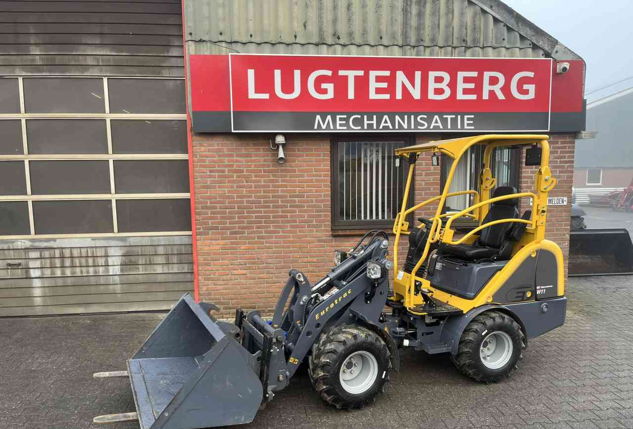 Wiellader Eurotrac W11 Demo minishovel shovels