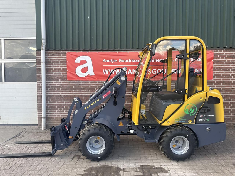 Wiellader Eurotrac W11 EC 100% Elektrisch - Nieuw