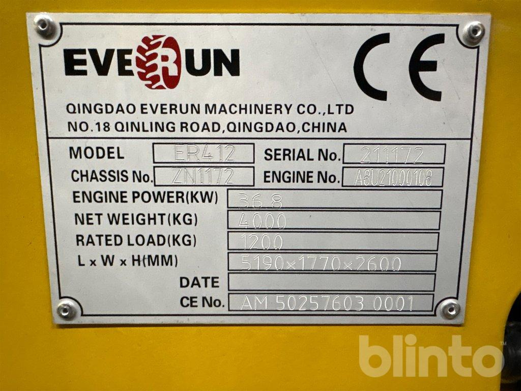 Wiellader Everun ER412 PRO