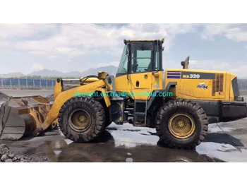 Wiellader  Excellent Quality Original 4 Ton Payloader Komatsu Wa320 Imported From Japan for Sale