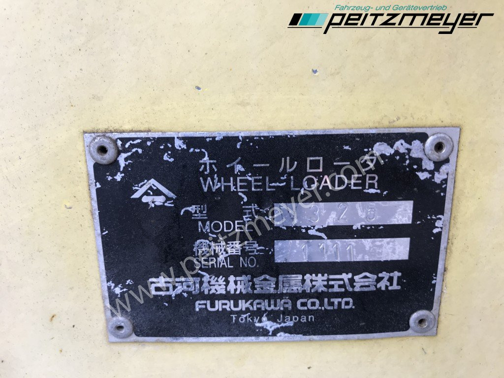 Wiellader FURUKAWA RADLADER 325 Klima