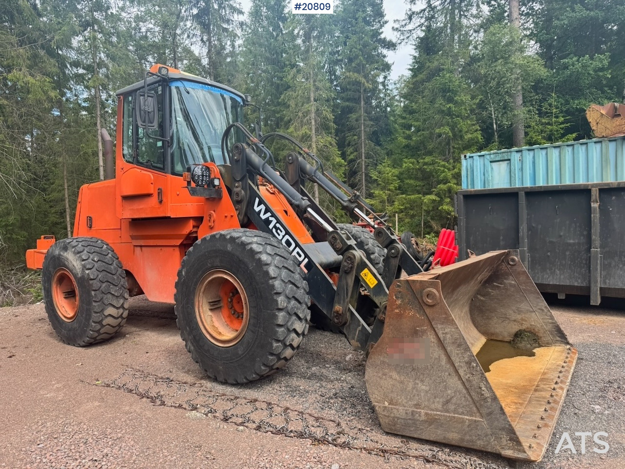 Wiellader Fiat Hitachi W130PL