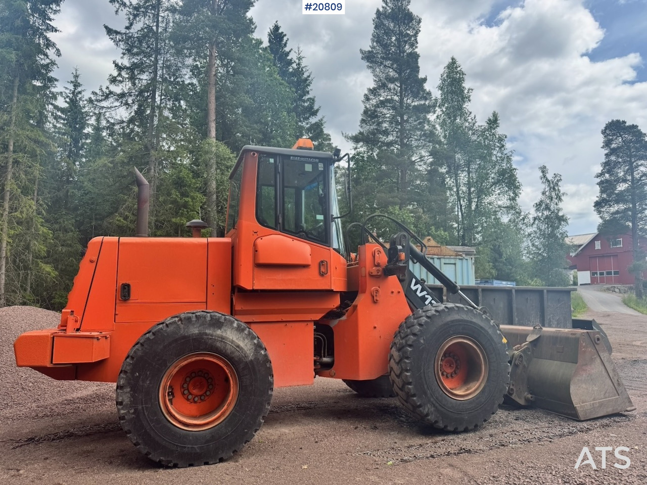 Wiellader Fiat Hitachi W130PL