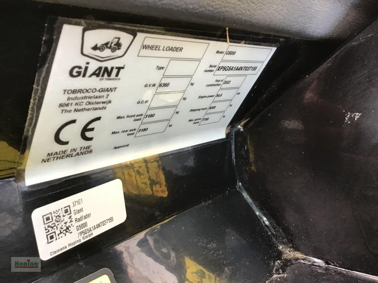 Wiellader GiANT G5000