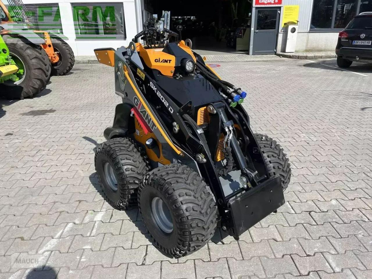 Wiellader Giant sk 202d neuwertig inkl. schaufel & pg