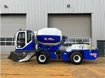 Wiellader Giga power GW5500 4x4 concrete mixer