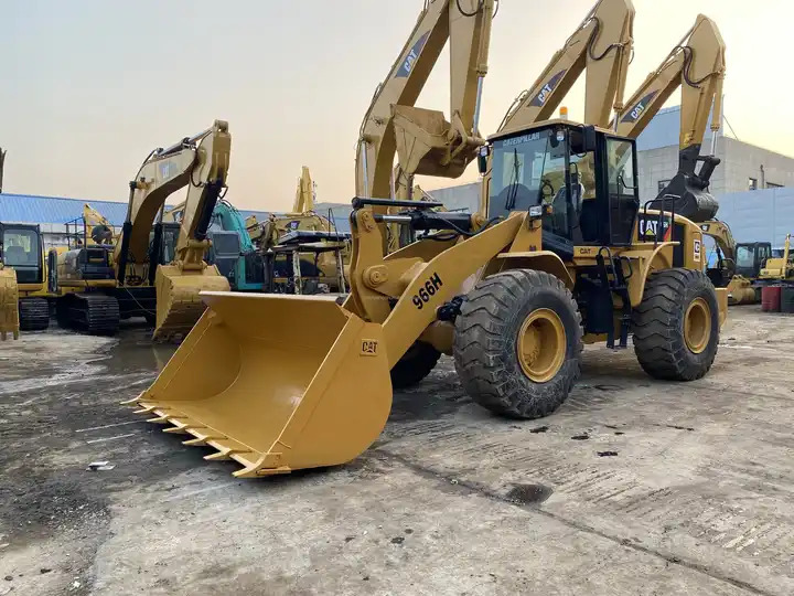 Wiellader Good Performance Used caterpillar Loader cat966H made in Japan second hand wheel loader