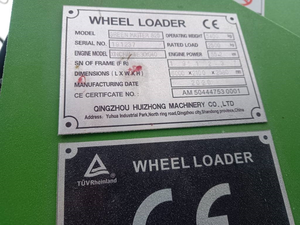 Wiellader Greenmaster 825 PIIKIT, KAUHA JA HIEKOITIN
