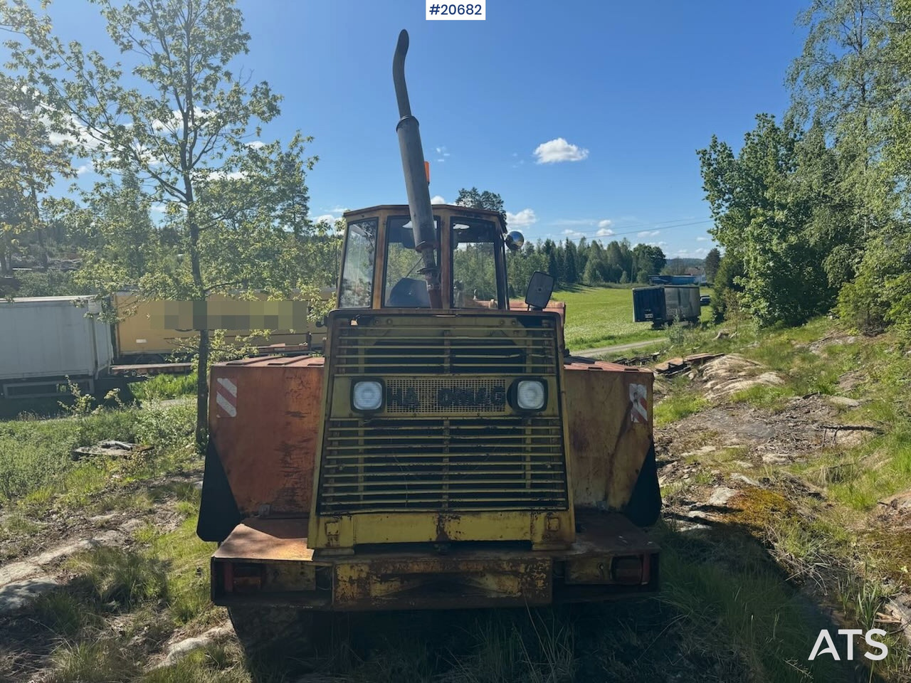 Wiellader Hanomag 44