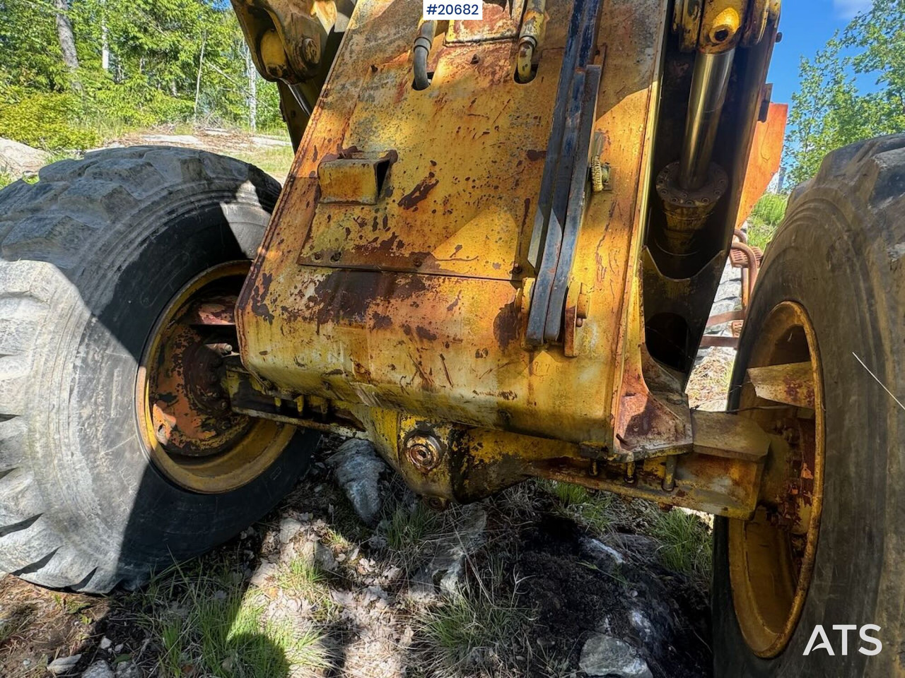 Wiellader Hanomag 44