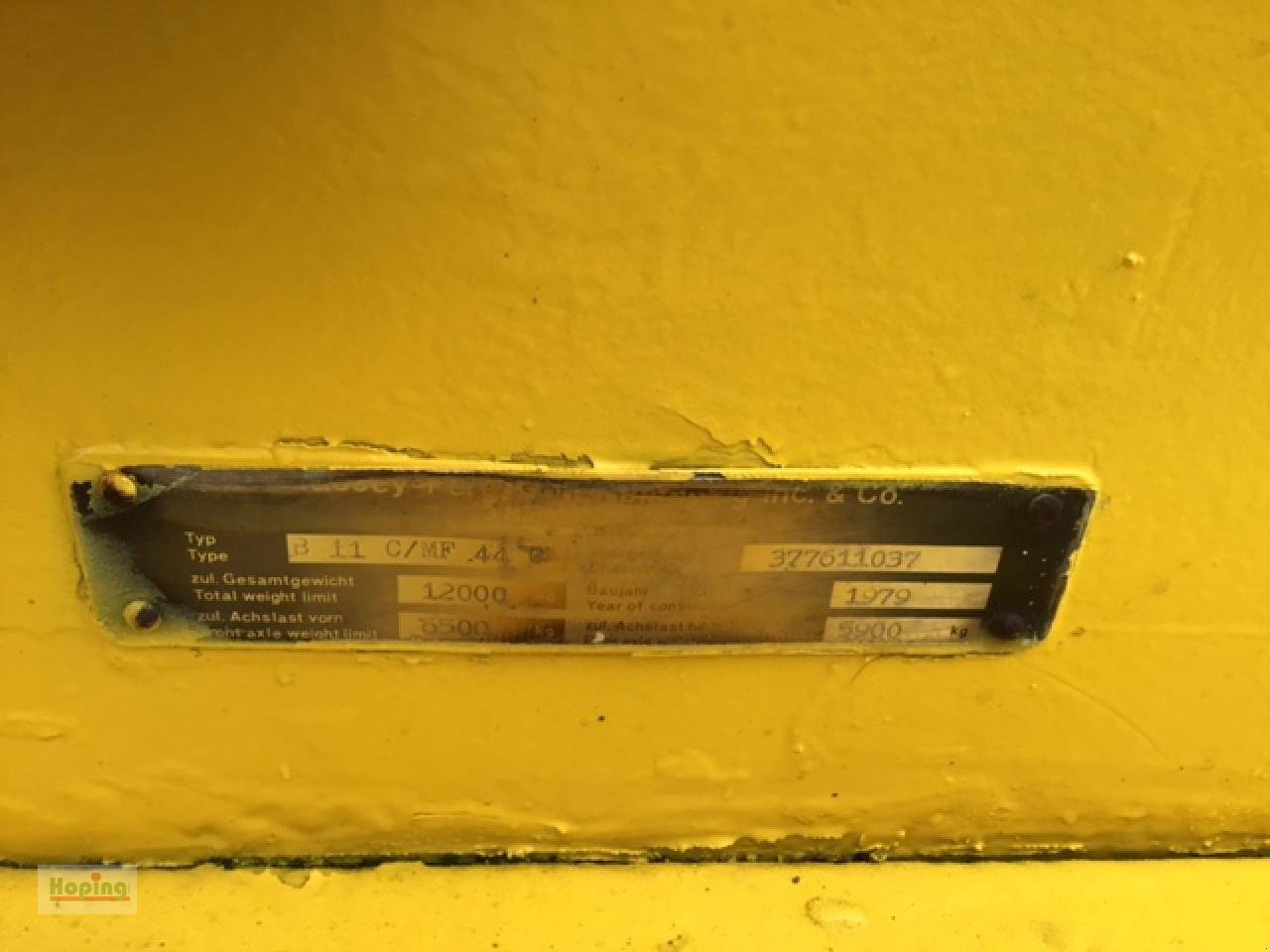 Wiellader Hanomag 44C