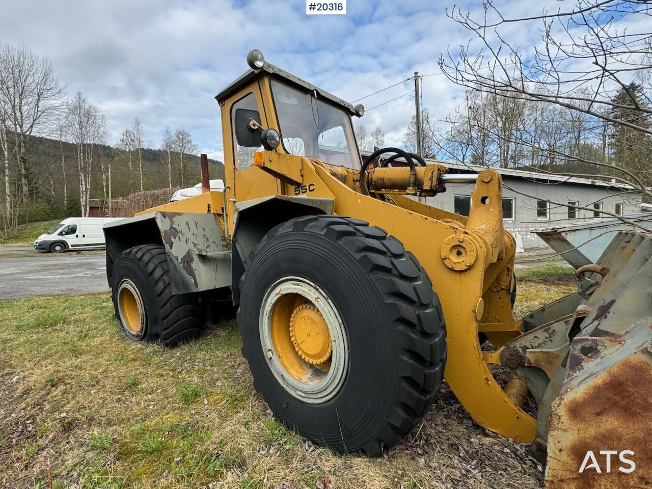 Wiellader Hanomag 55 C