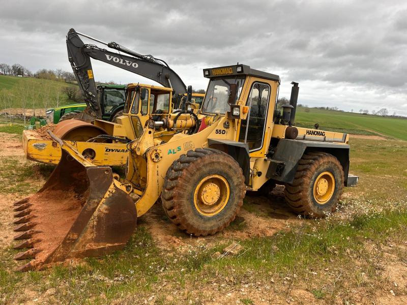 Wiellader Hanomag 55 D