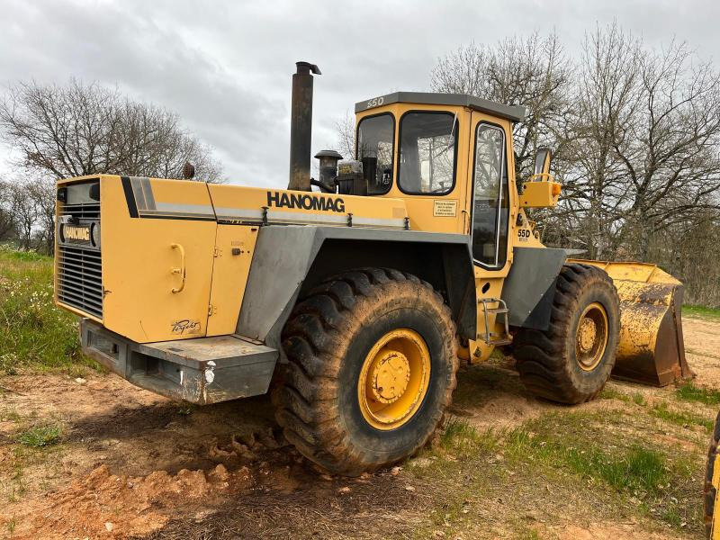 Wiellader Hanomag 55 D